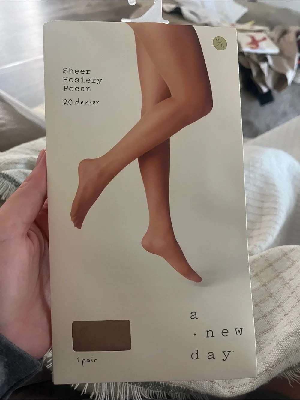 a new day Sheer Hosiery Pecan 20 Denier